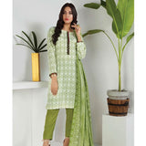 Lakhany Safina Febron Printed Lawn 3 Pcs Un-Stitched Suit - 2C, Women, 3Pcs Shalwar Suit, LSM Textiles, Chase Value