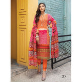 Anum Classic Printed Lawn 3 Pcs Un-Stitched Suit V 5 - 2-D, Women, 3Pcs Shalwar Suit, Al-Zohaib Textiles, Chase Value