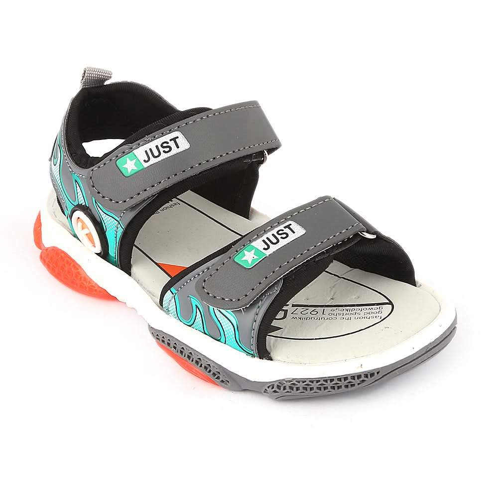 Boys Sandals (F-2) - Grey, Kids, Boys Sandals, Chase Value, Chase Value