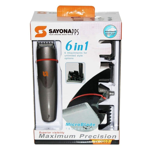 Sayona 6 in 1 Shaving Kit SH-9017, Home & Lifestyle, Shaver & Trimmers, Sayona, Chase Value