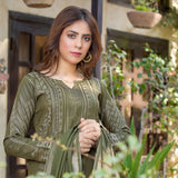 RA PEACH Jacquard Baroshia unstitched 3pc Suit, Women, 3Pcs Shalwar Suit, Chase Value, Chase Value