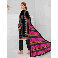 Tehzeeb Digital Printed Cambric 3Pcs Unstitched Suit V2 - 2, Women, 3Pcs Shalwar Suit, Ulfat Textile, Chase Value