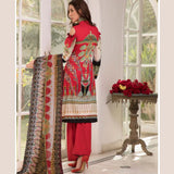Zobia Noor Embroidered Lawn 3 Piece Un-Stitched Suit - B4, Women, 3Pcs Shalwar Suit, Salam's Textiles, Chase Value