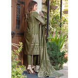 RA PEACH Jacquard Baroshia unstitched 3pc Suit, Women, 3Pcs Shalwar Suit, Chase Value, Chase Value