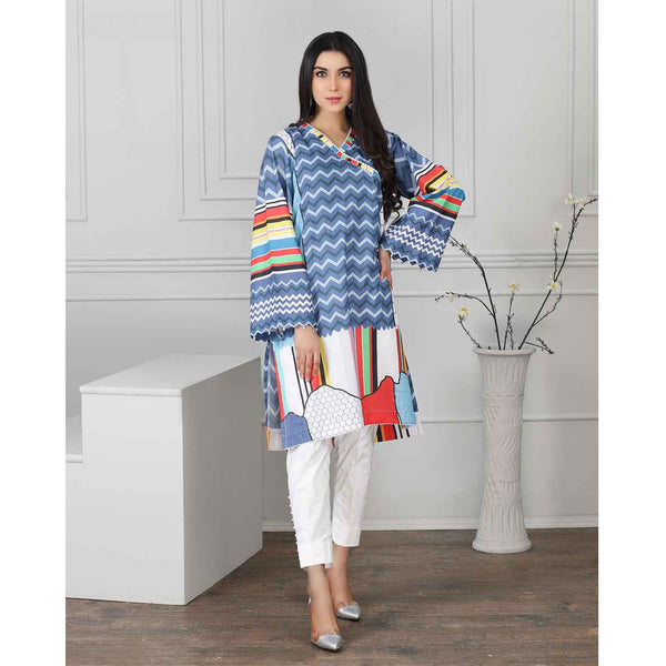 Eminent Digital Printed Lawn Unstitched Kurti - 2, Women, Unstitched Kurti, Eminent, Chase Value