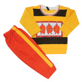 Boys Full Sleeves Fleece Suit 42717 - Yellow, Kids, Boys Sets And Suits, Chase Value, Chase Value