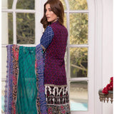 Zobia Noor Embroidered Lawn 3 Piece Un-Stitched Suit - A5, Women, 3Pcs Shalwar Suit, Salam's Textiles, Chase Value