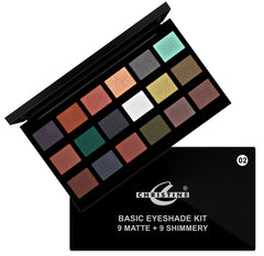 Christine 18 Color Matte & Shimmer Eye Shade Kit 2 Shades, Beauty & Personal Care, Eyeshadow, Christine, Chase Value