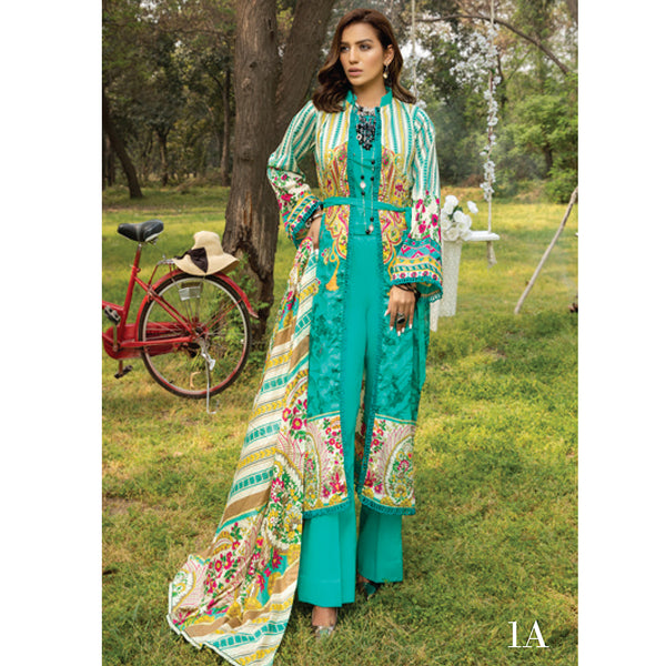 Anum Classic Printed Lawn 3 Pcs Un-Stitched Suit Vol 3 - 2-A, Women, 3Pcs Shalwar Suit, Al-Zohaib Textiles, Chase Value