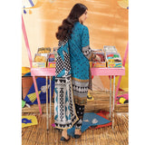 Monsoon Printed Lawn 3 Pcs Un-Stitched Suit Vol 1 - 2-C, Women, 3Pcs Shalwar Suit, Al-Zohaib Textiles, Chase Value