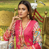 Anum Classic Printed Lawn 3 Pcs Un-Stitched Suit Vol 3 - 2-C, Women, 3Pcs Shalwar Suit, Al-Zohaib Textiles, Chase Value