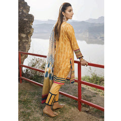 Monsoon Printed Lawn 3 Pcs Un-Stitched Suit Vol 2 - 3-A, Women, 3Pcs Shalwar Suit, Al-Zohaib Textiles, Chase Value