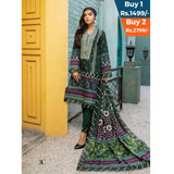 Anum Classic Printed Lawn 3 Pcs Un-Stitched Suit V 5 - 3-C, Women, 3Pcs Shalwar Suit, Al-Zohaib Textiles, Chase Value