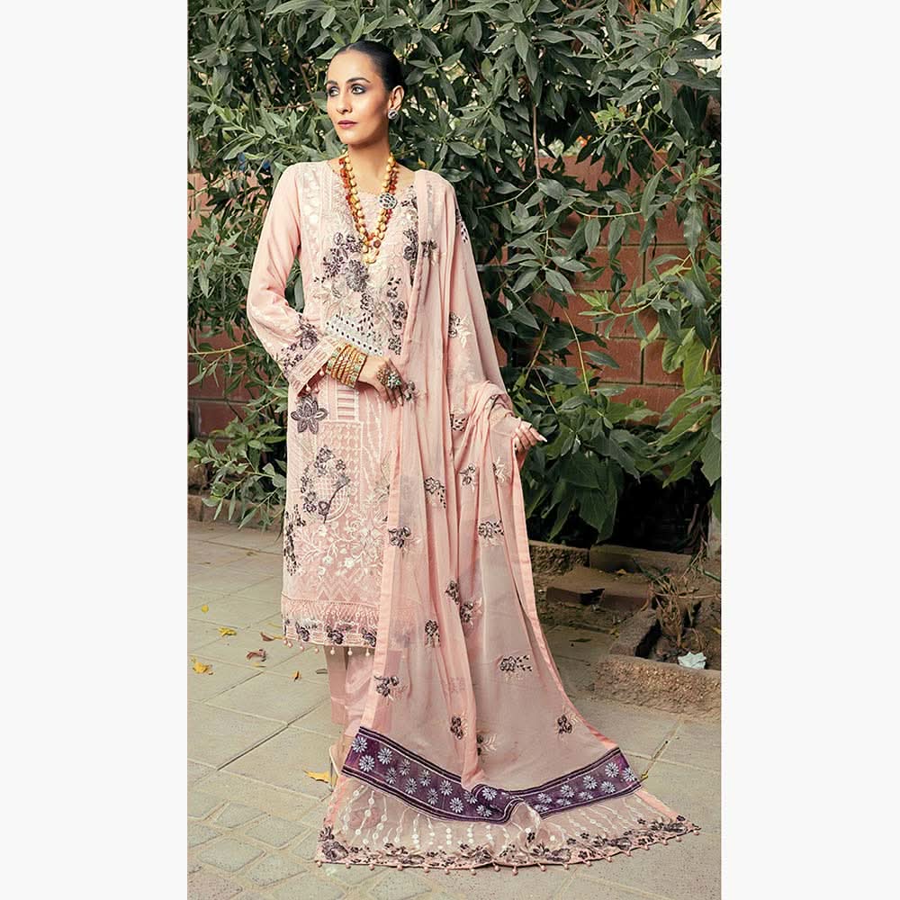 Schick Eman Embroidered Lucxury 3Pcs Unstitched Suit - 3, Women, 3Pcs Shalwar Suit, Schick Creation, Chase Value