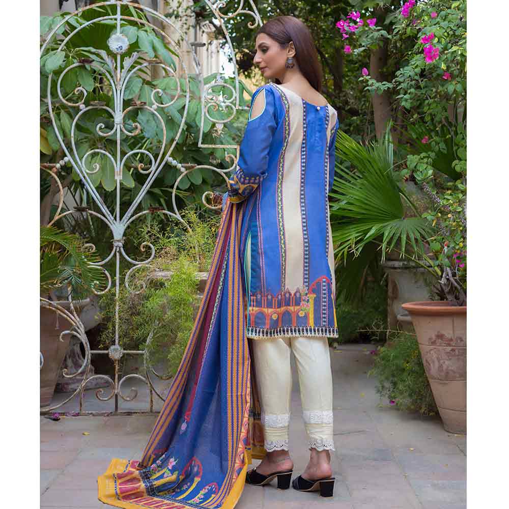 Digital Printed Karandi 3 Piece Un-Stitched Suit - 03, Women, 3Pcs Shalwar Suit, Regalia Textiles, Chase Value