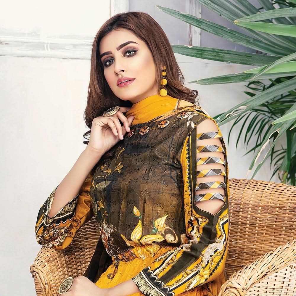 Morja Digital Printed Viscose with Chikan Kari 3 Pcs Un-Stitched Suit - 03, Women, 3Pcs Shalwar Suit, UK Fashion, Chase Value