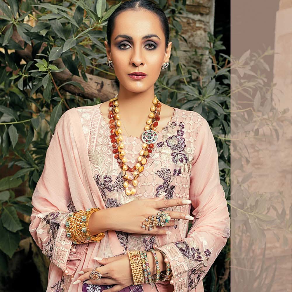 Schick Eman Embroidered Lucxury 3Pcs Unstitched Suit - 3, Women, 3Pcs Shalwar Suit, Schick Creation, Chase Value