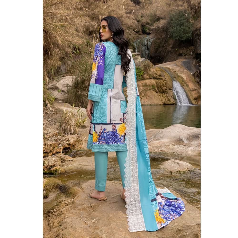 Iman Emboroidered Un-Stitched 3Pcs Suit - 03, Women, 3Pcs Shalwar Suit, Regalia Textiles, Chase Value