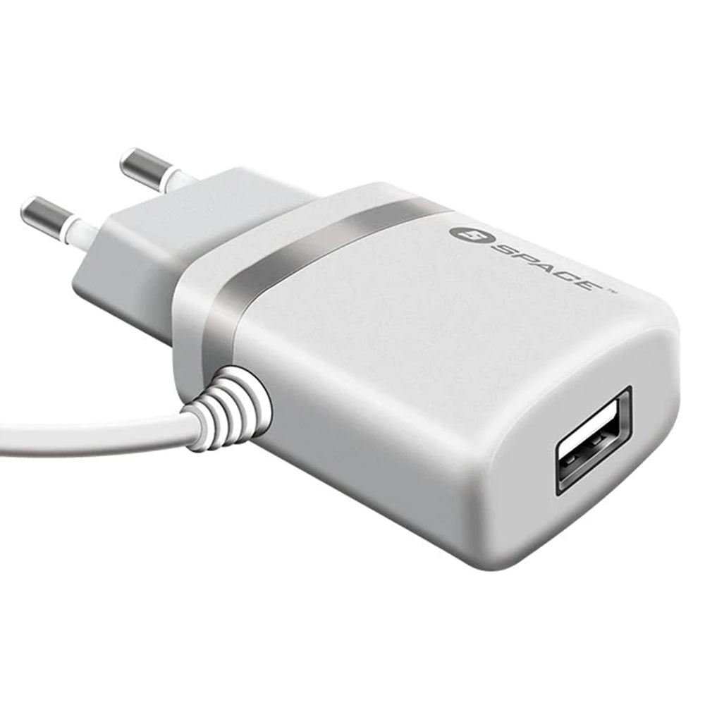 Wall Charger Micro Usb WC- 105 - White, USB Cables, Chase Value, Chase Value