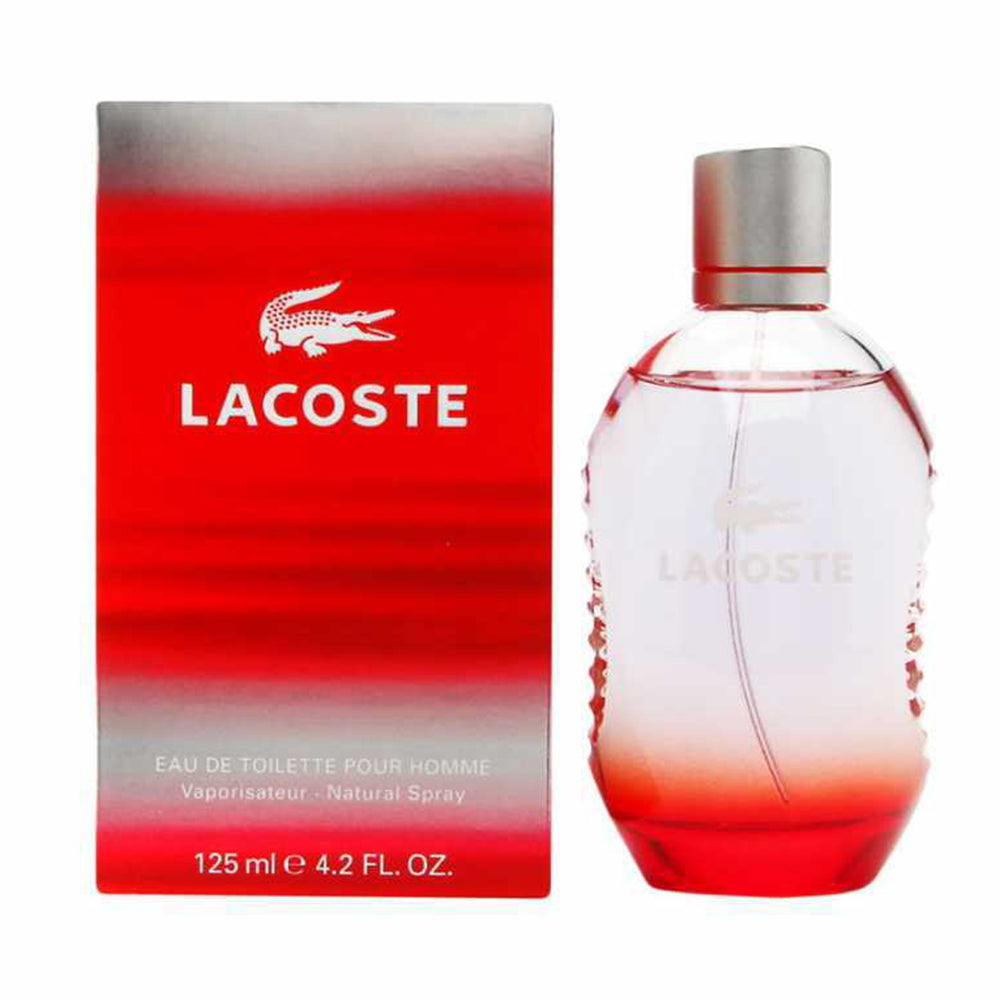 Lacoste Red Eau De Toilette For Men - 125 ML, Beauty & Personal Care, Men's Perfumes, Lacoste, Chase Value
