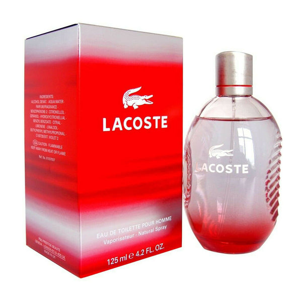 Lacoste Red Eau De Toilette For Men - 125 ML, Beauty & Personal Care, Men's Perfumes, Lacoste, Chase Value