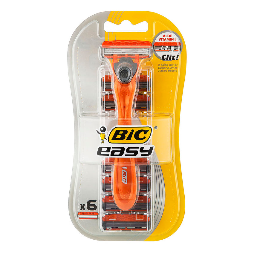 BIC Easy Handle+6H Razors, Beauty & Personal Care, Razor and Cartridges, Chase Value, Chase Value