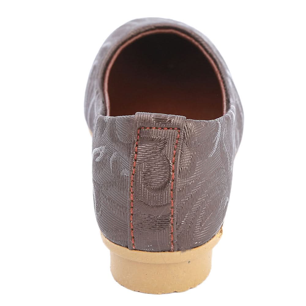 Girls Fancy Pumps  (309) - Brown, Kids, Pump, Chase Value, Chase Value