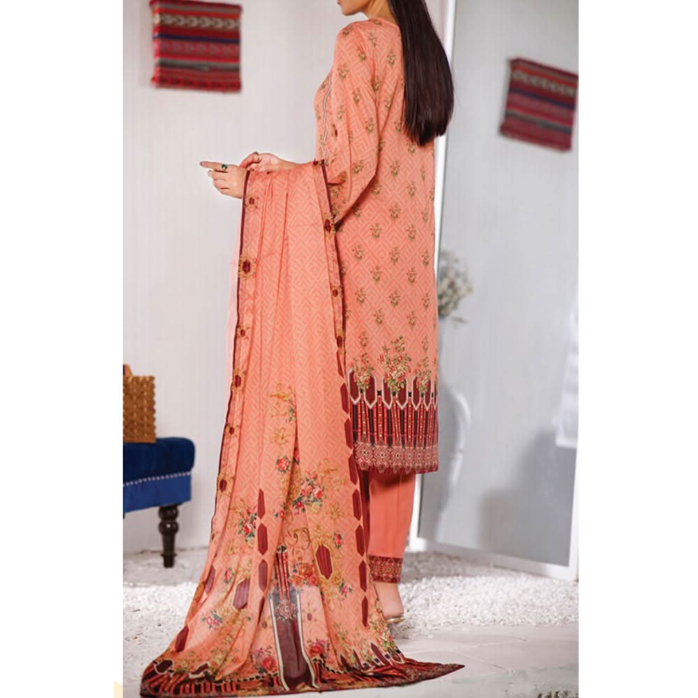 VS-MISRI Digital Printed Lawn V-3 3 Pcs Un-Stitched Suit - 30A, Women, 3Pcs Shalwar Suit, VS Textiles, Chase Value