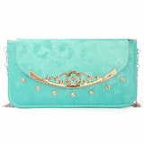 Women's Clutch (3109) - Cyan, Women, Clutches, Chase Value, Chase Value