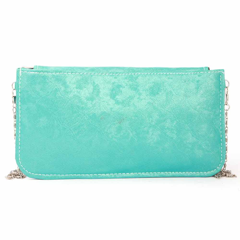 Women's Clutch (3109) - Cyan, Women, Clutches, Chase Value, Chase Value