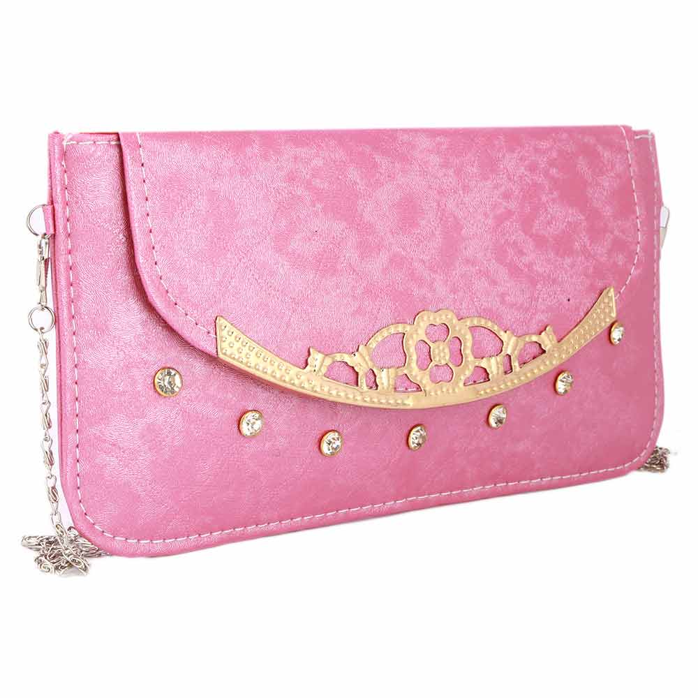 Women's Clutch (3109) - Pink, Women, Clutches, Chase Value, Chase Value