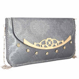 Women's Clutch (3109) - Grey, Women, Clutches, Chase Value, Chase Value