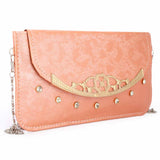 Women's Clutch (3109) - Peach, Women, Clutches, Chase Value, Chase Value