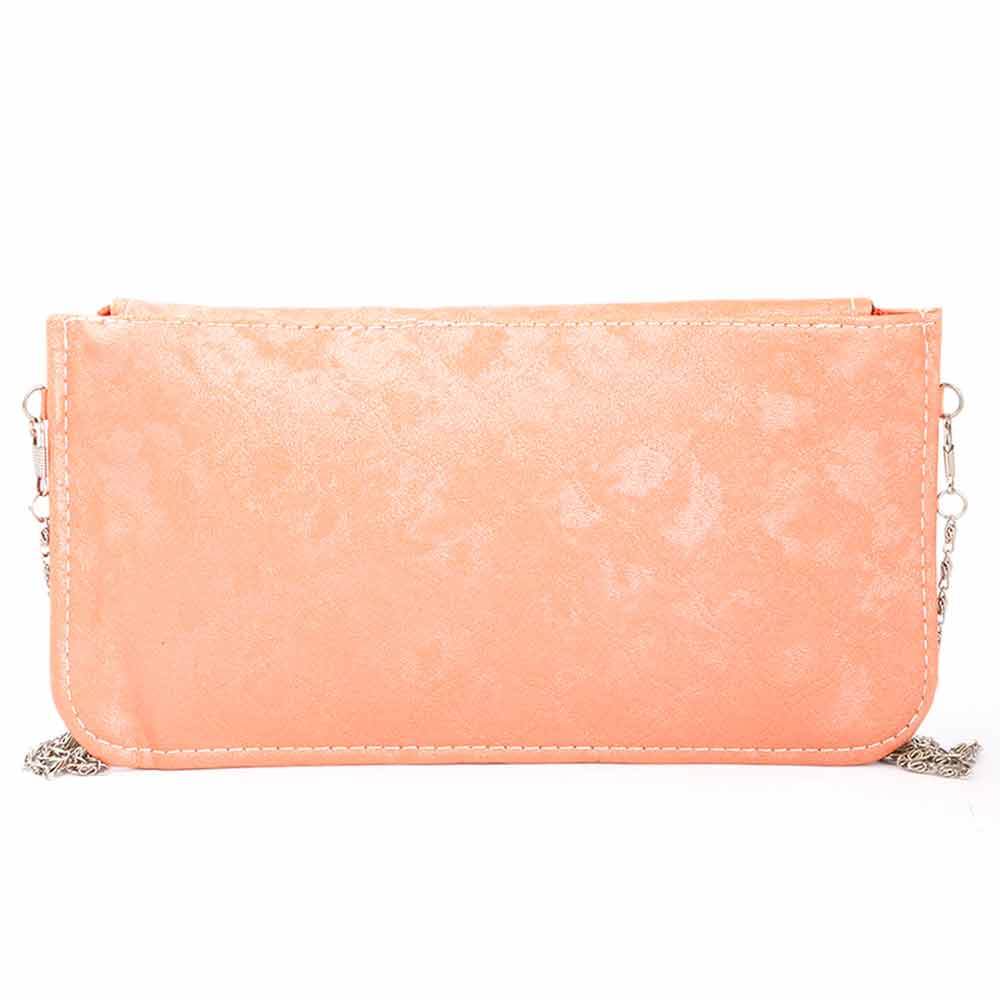 Women's Clutch (3109) - Peach, Women, Clutches, Chase Value, Chase Value