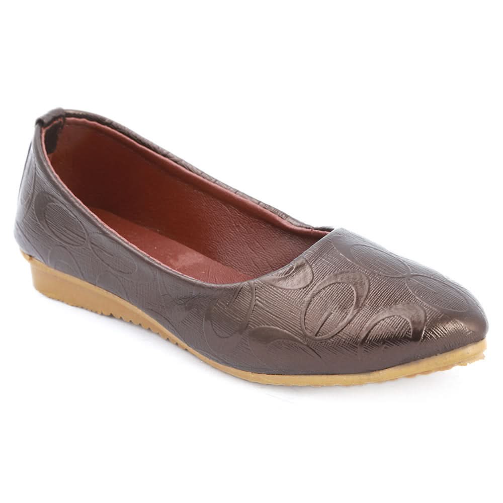 Girls Fancy Pumps  (315) - Brown, Kids, Pump, Chase Value, Chase Value