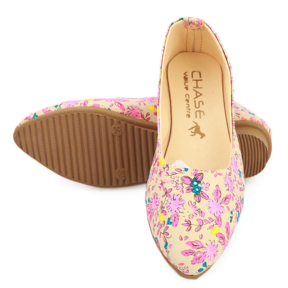 Girls Fancy Pumps  (316) - Fawn, Kids, Pump, Chase Value, Chase Value