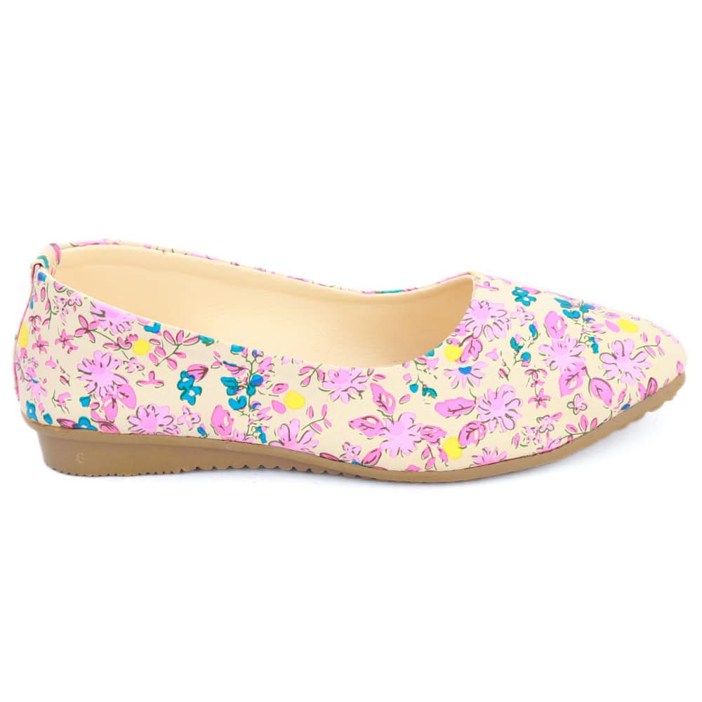 Girls Fancy Pumps  (316) - Fawn, Kids, Pump, Chase Value, Chase Value