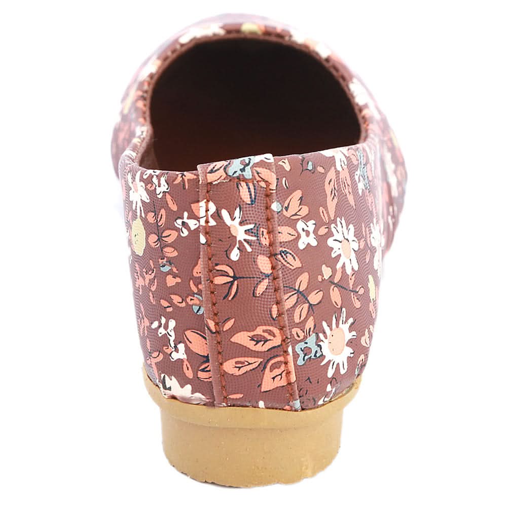 Girls Fancy Pumps  (316) - Brown, Kids, Pump, Chase Value, Chase Value