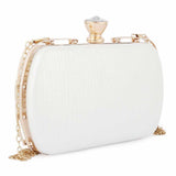 Women's Fancy Clutch (3212) - Silver, Women, Clutches, Chase Value, Chase Value
