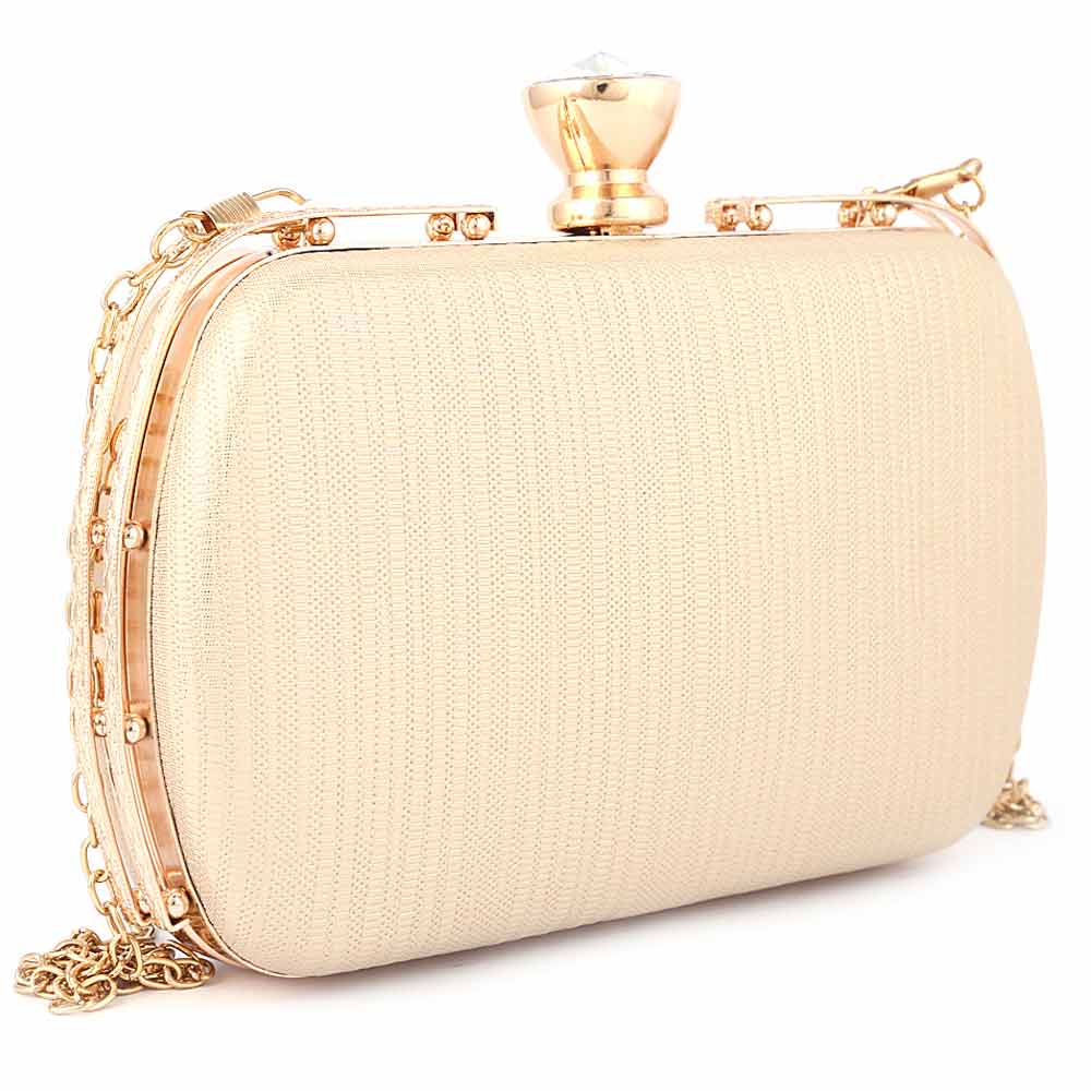 Women's Fancy Clutch (3212) - Gold, Women, Clutches, Chase Value, Chase Value