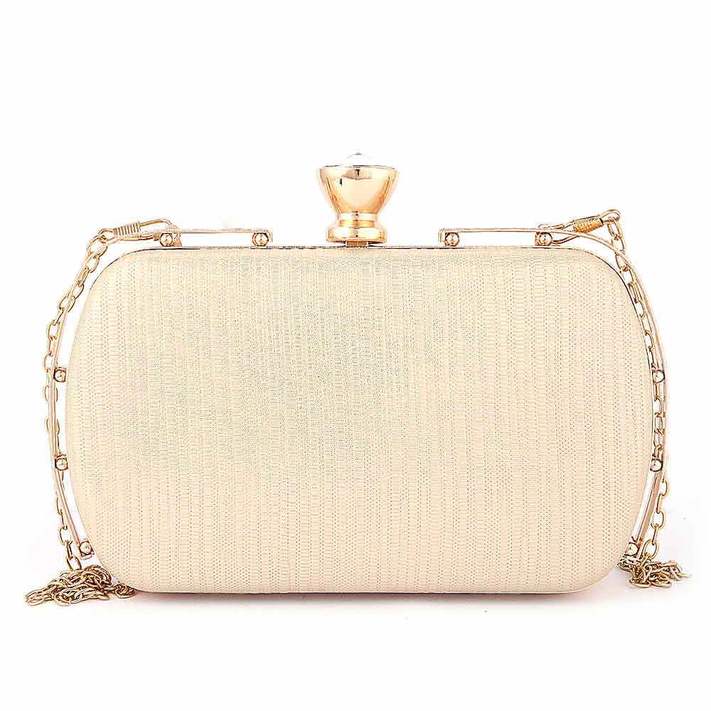 Women's Fancy Clutch (3212) - Gold, Women, Clutches, Chase Value, Chase Value