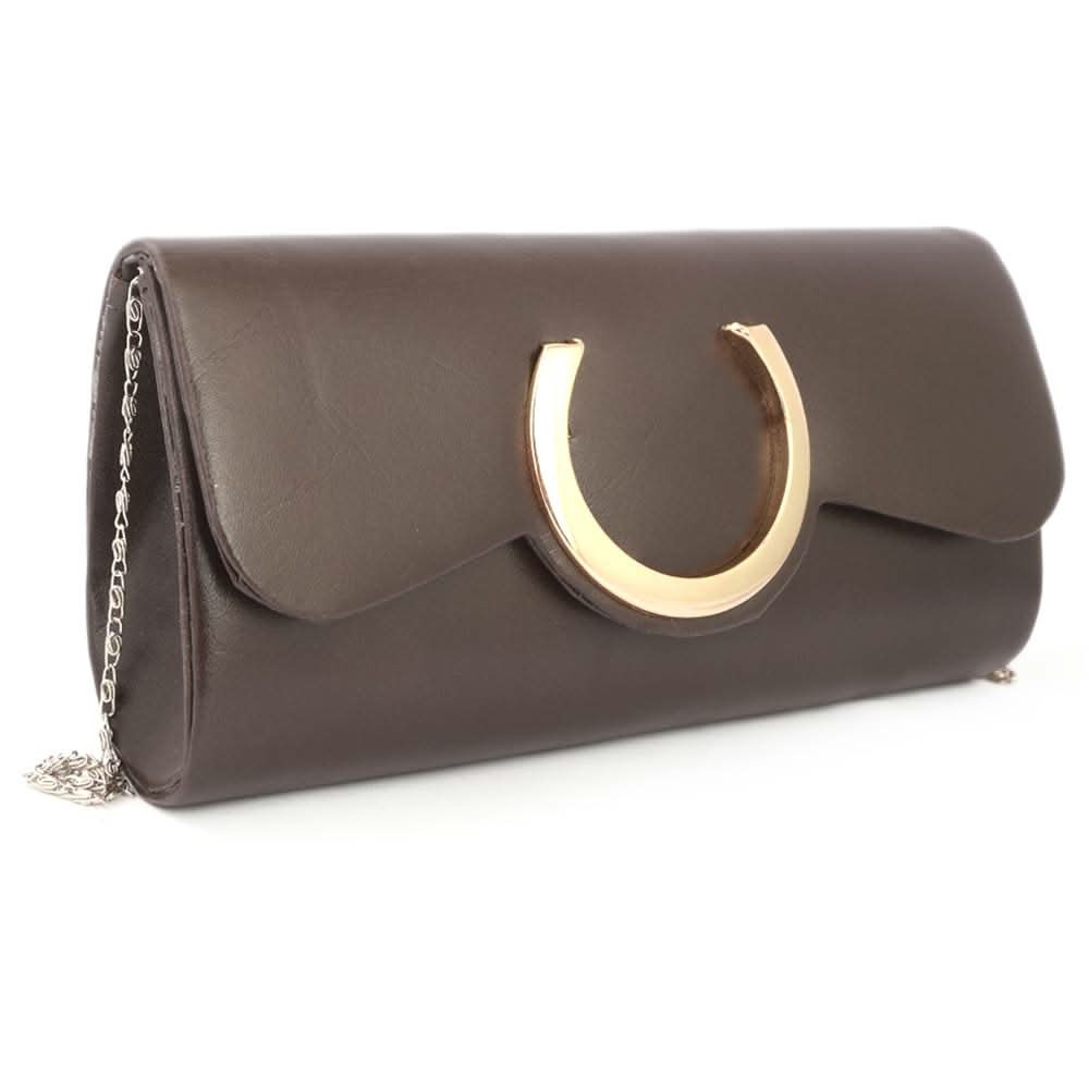 Women's Clutch (Kam-326) - Coffee, Women, Clutches, Chase Value, Chase Value
