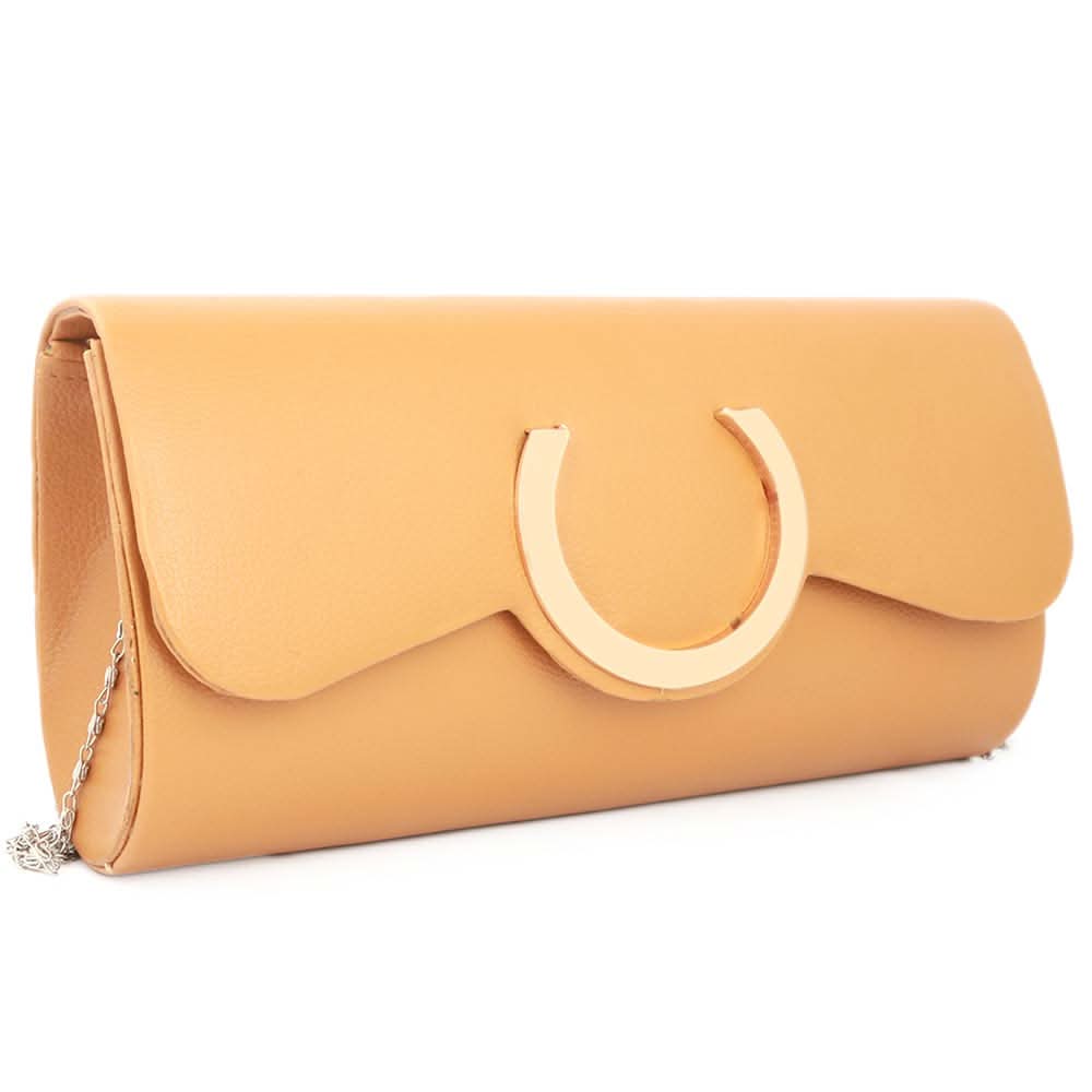 Women's Clutch (Kam-326) - Camel, Women, Clutches, Chase Value, Chase Value