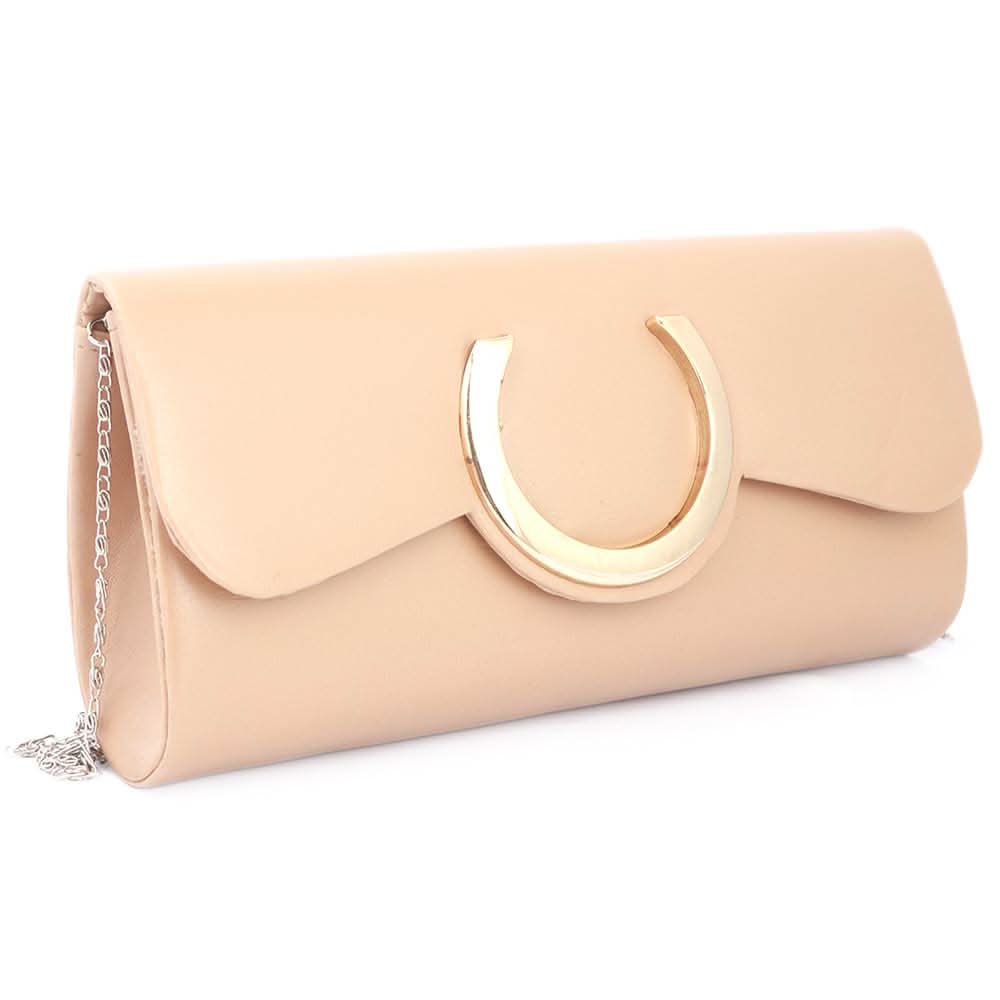Women's Clutch (Kam-326) - Beige, Women, Clutches, Chase Value, Chase Value