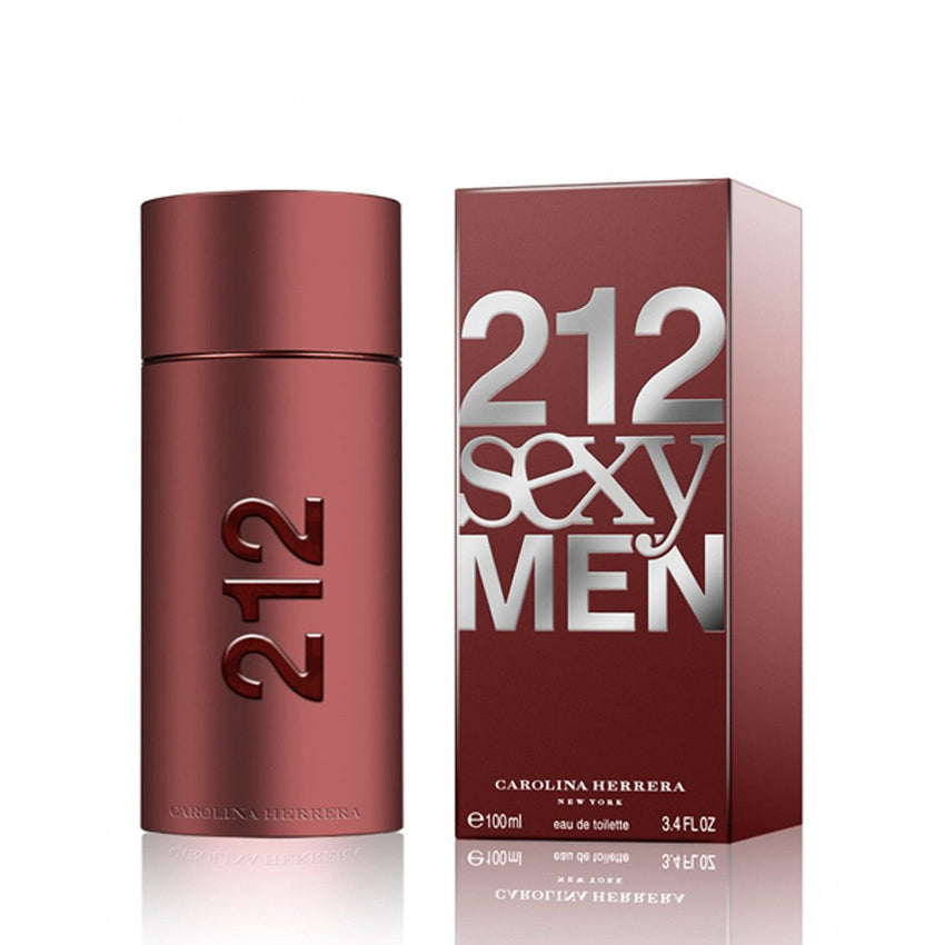 Carolina Herrera 212 Sexy Eau De Toilette For Men - 100 ML, Beauty & Personal Care, Men's Perfumes, Carolina Herrera, Chase Value