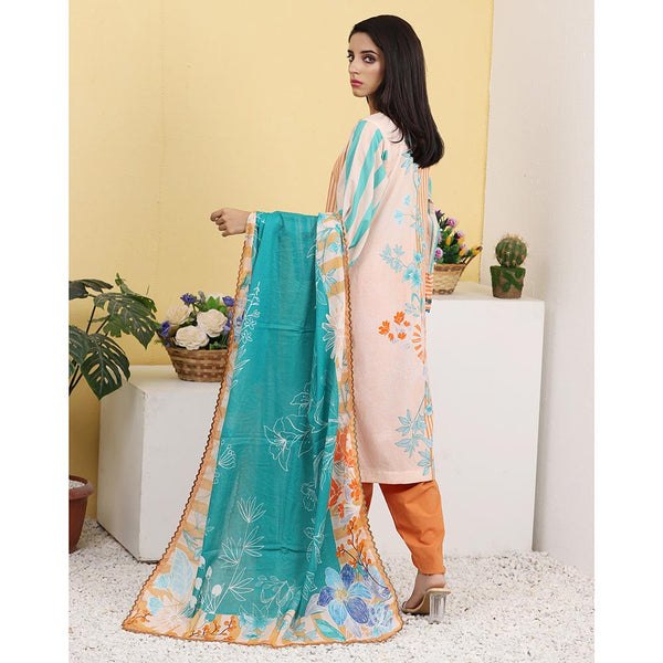 Eminent Digital Lawn 3 Pcs Un-Stitched Suit - 1, Women, 3Pcs Shalwar Suit, Eminent, Chase Value