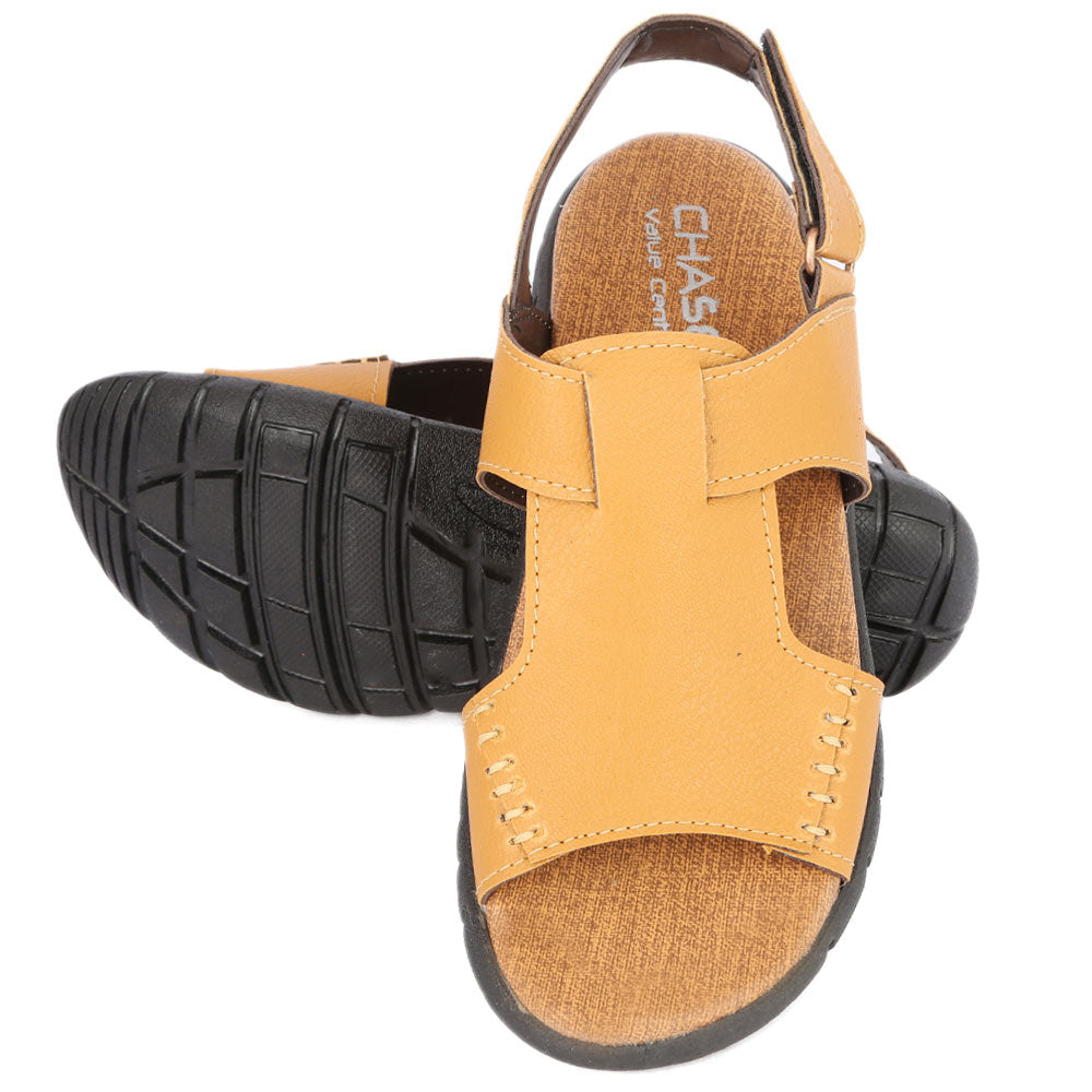 Men's Sandal (3308) - Mustard, Men, Sandals, Chase Value, Chase Value