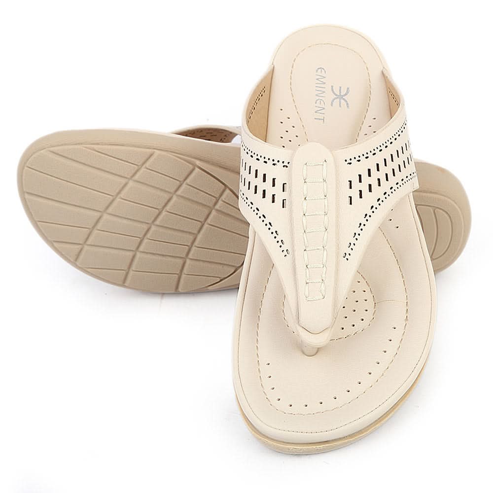 Women's Slipper (3319-155) - Beige, Women, Slippers, Chase Value, Chase Value