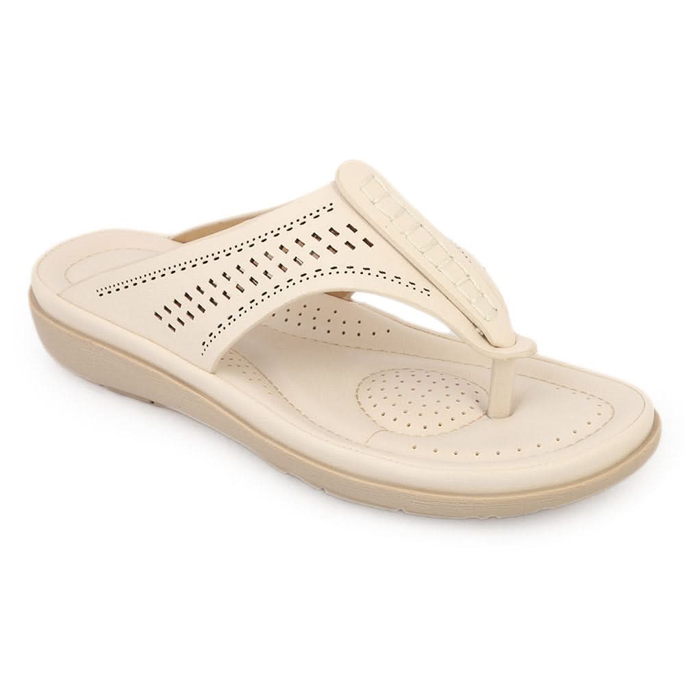 Women's Slipper (3319-155) - Beige, Women, Slippers, Chase Value, Chase Value