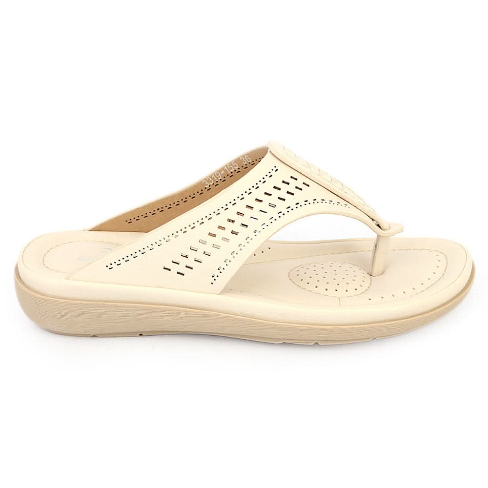 Women's Slipper (3319-155) - Beige, Women, Slippers, Chase Value, Chase Value